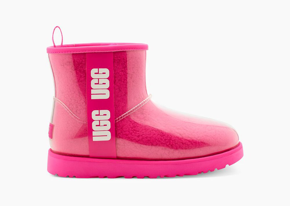 Ugg Mini Boots Canada - Ugg Women's Classic Clear Mini Rose